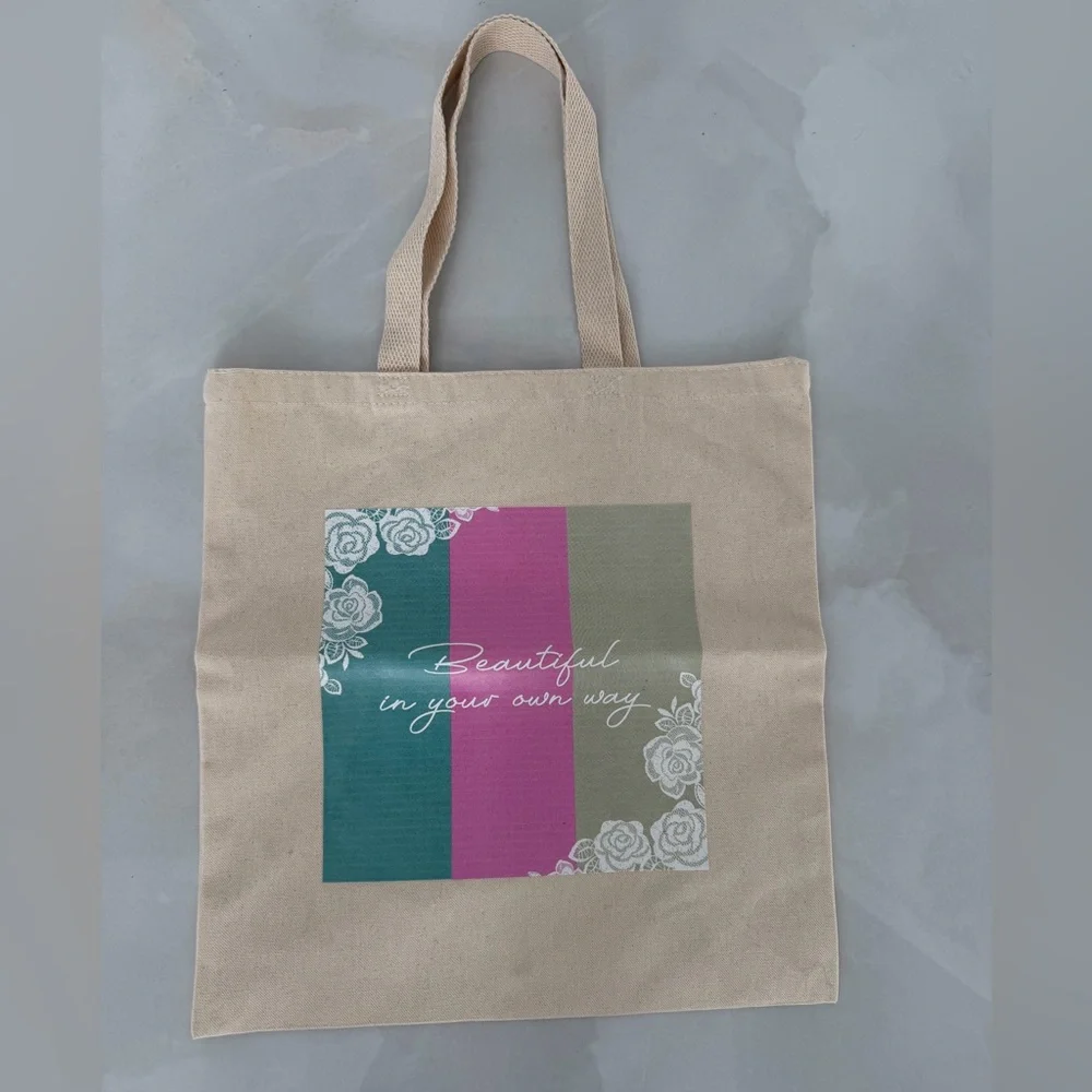NEW Intimissimi Italian Lingerie “Beautiful in your own way” Canvas Tote Bag